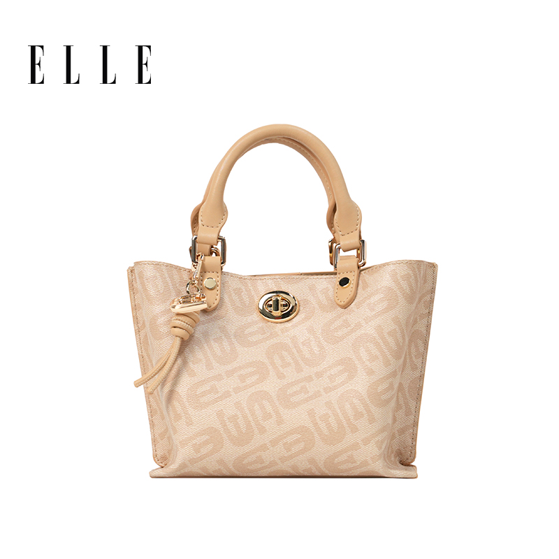 ELLE25【琥珀流光】老花轻奢菜篮子七夕送礼清单托特单肩斜跨手拎包