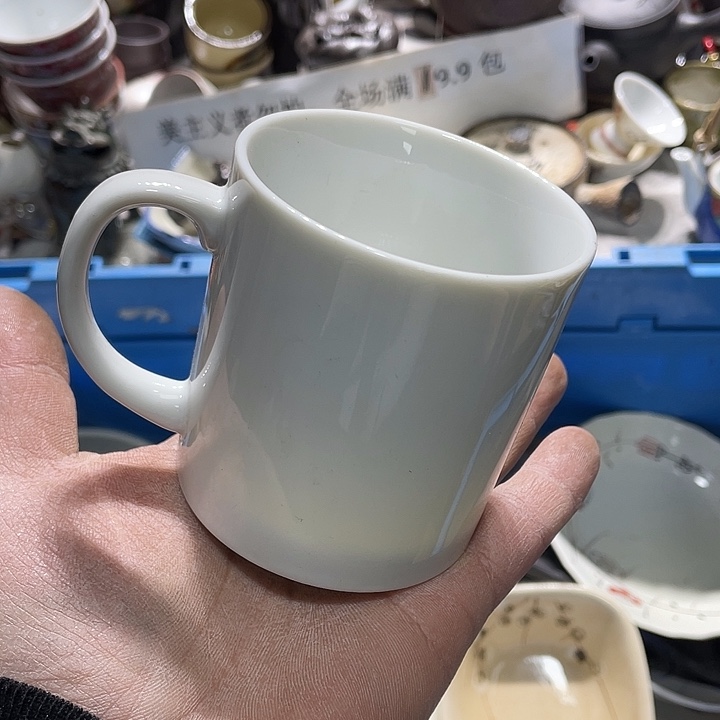 瓷片在一起的时候就是不知道