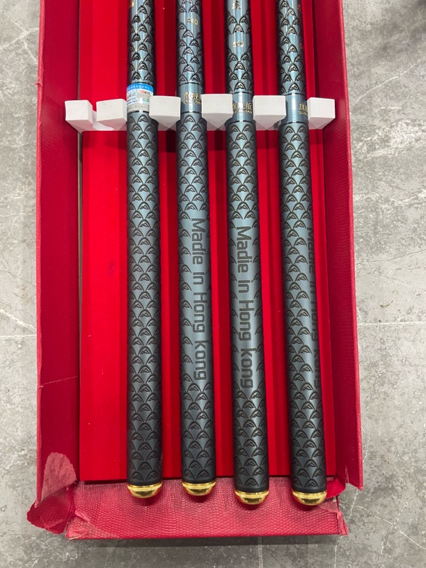 新款明伦黑胶龙钓鱼竿