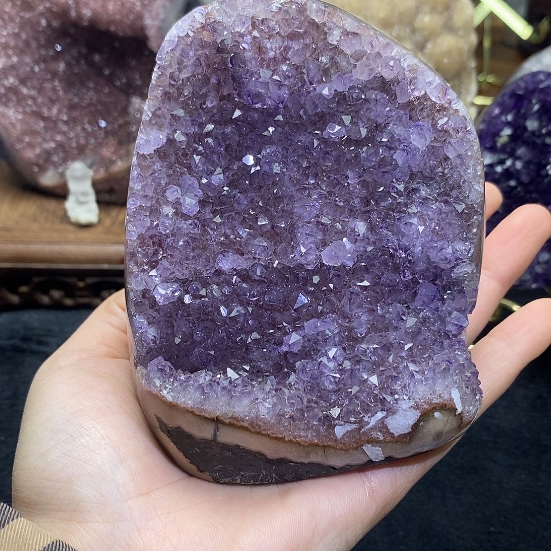 未镶嵌大型摆件（非配饰）紫晶