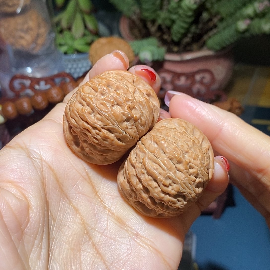 文玩核桃把件莫*贝铁锤38.5