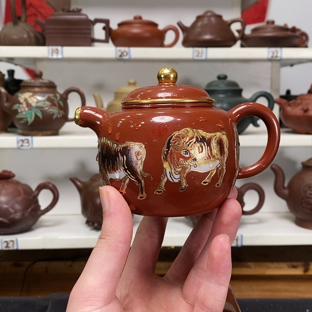紫砂茶壶全手工制作