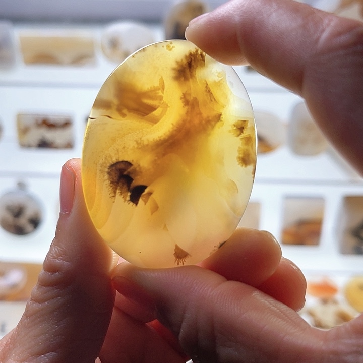 【闪购商品】玛瑙/玉髓珠宝半成品未镶嵌