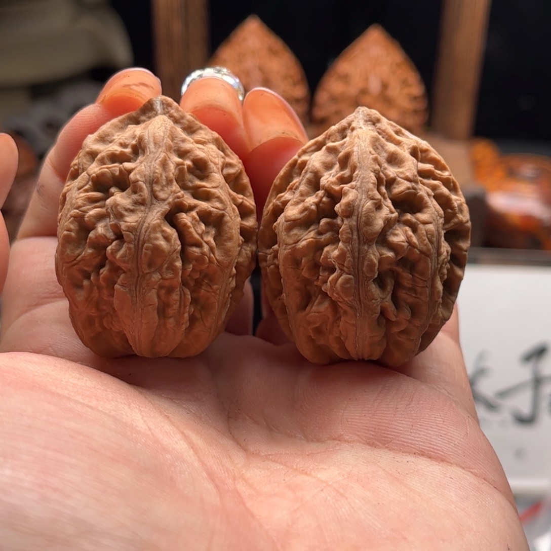 文玩核桃把件关东木子家楸大胖71
