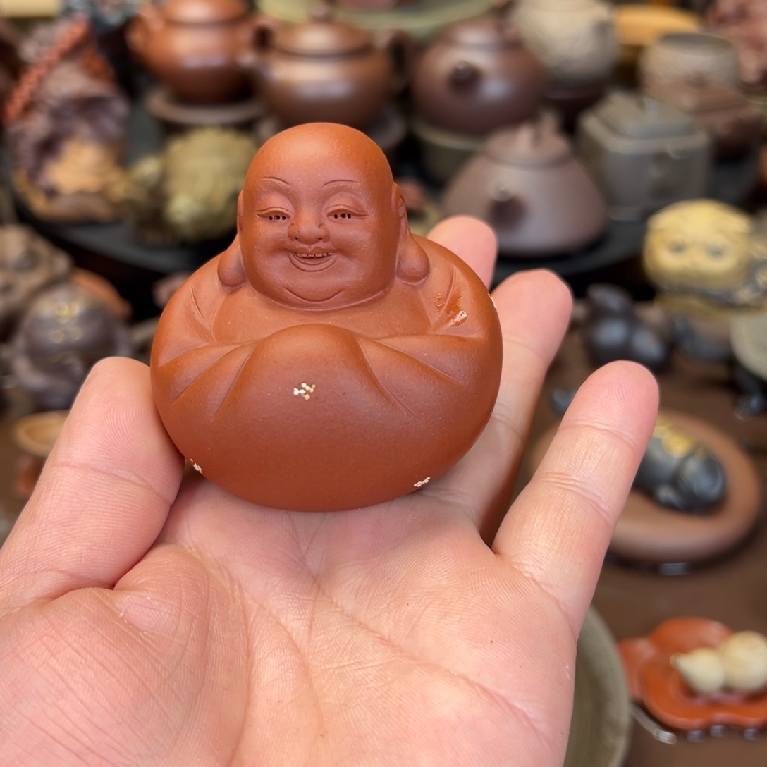 茶宠紫砂紫砂茶宠 微瑕