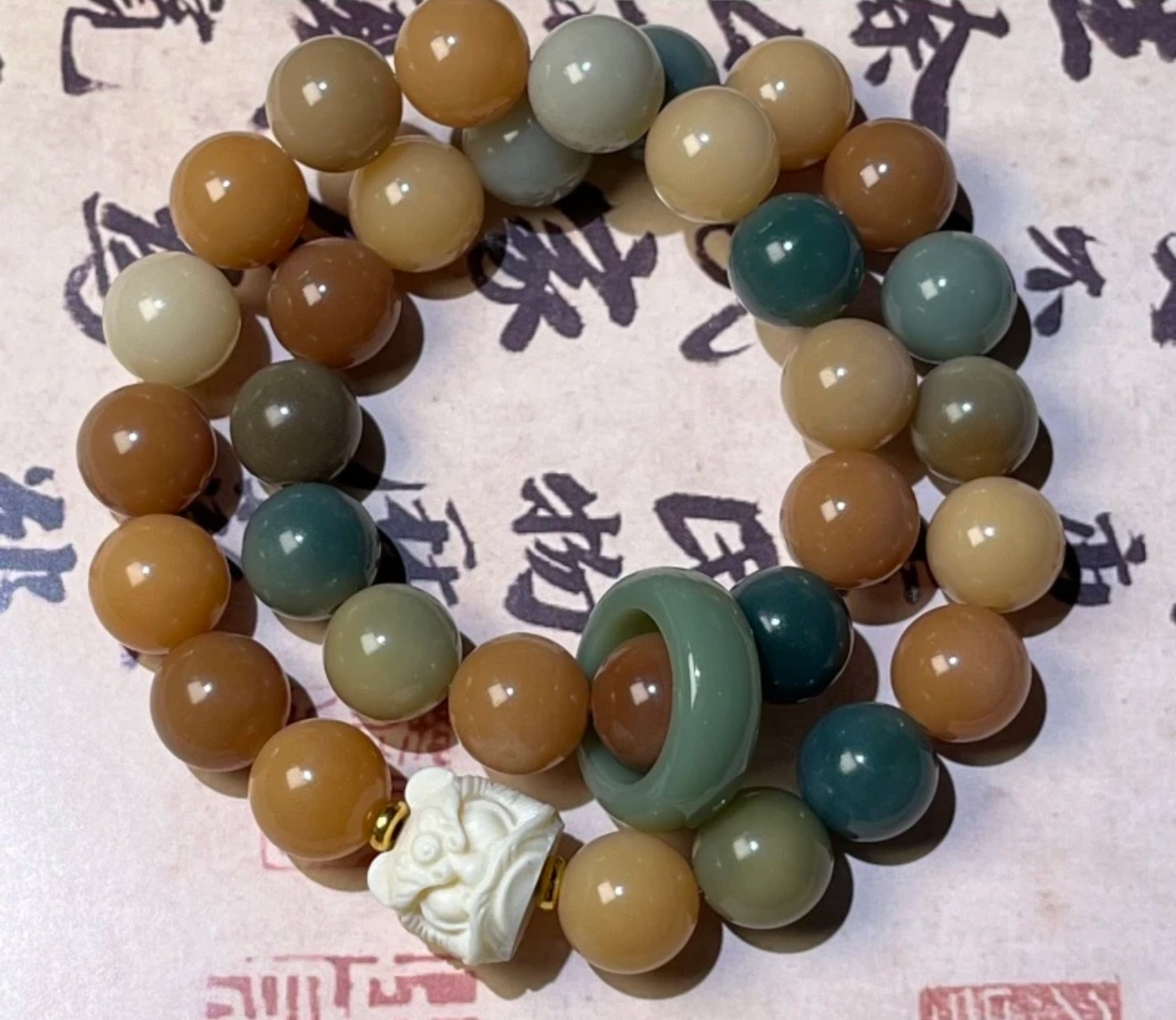 多宝菩提双圈手串STJ006