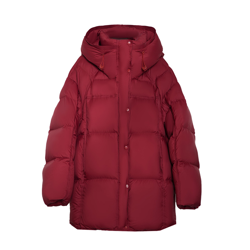 【景汇专属】95白鹅绒2025新款女士轻奢加厚羽绒服6188