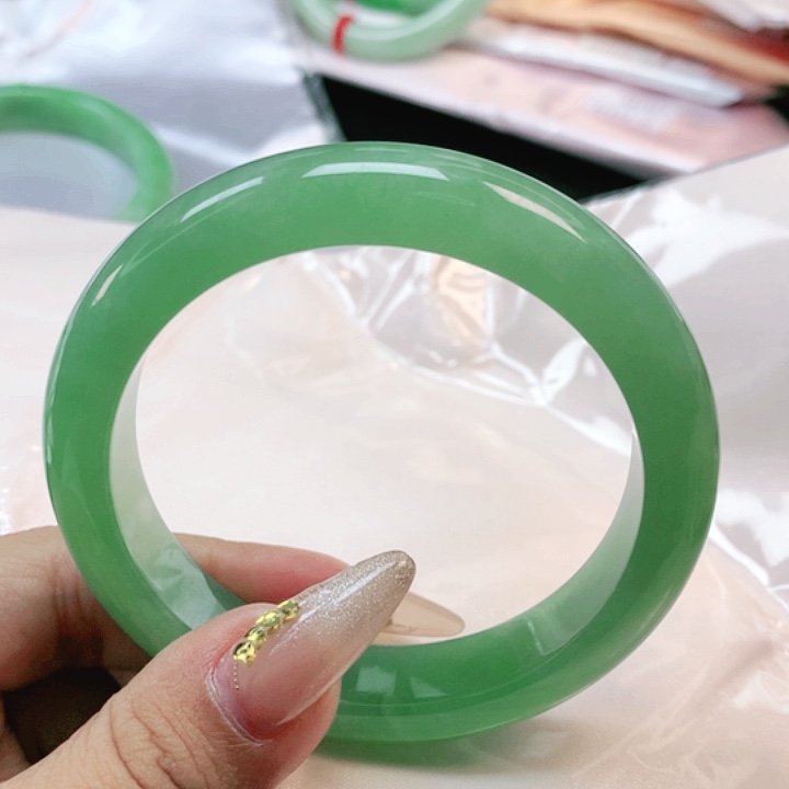 未镶嵌手镯翡翠心****62411