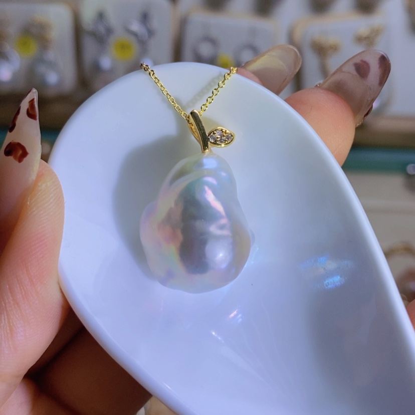 【闪购商品】淡水珍珠天然淡水珍珠合金