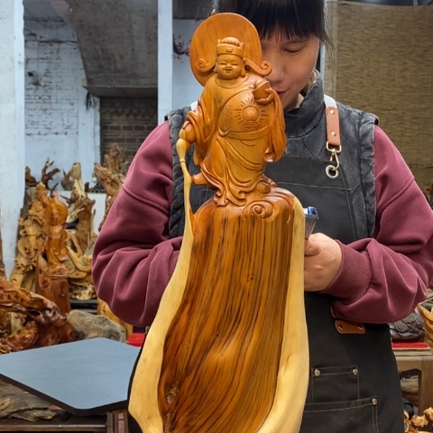 柏木（崖柏）用****2太行崖柏陈化料摆件