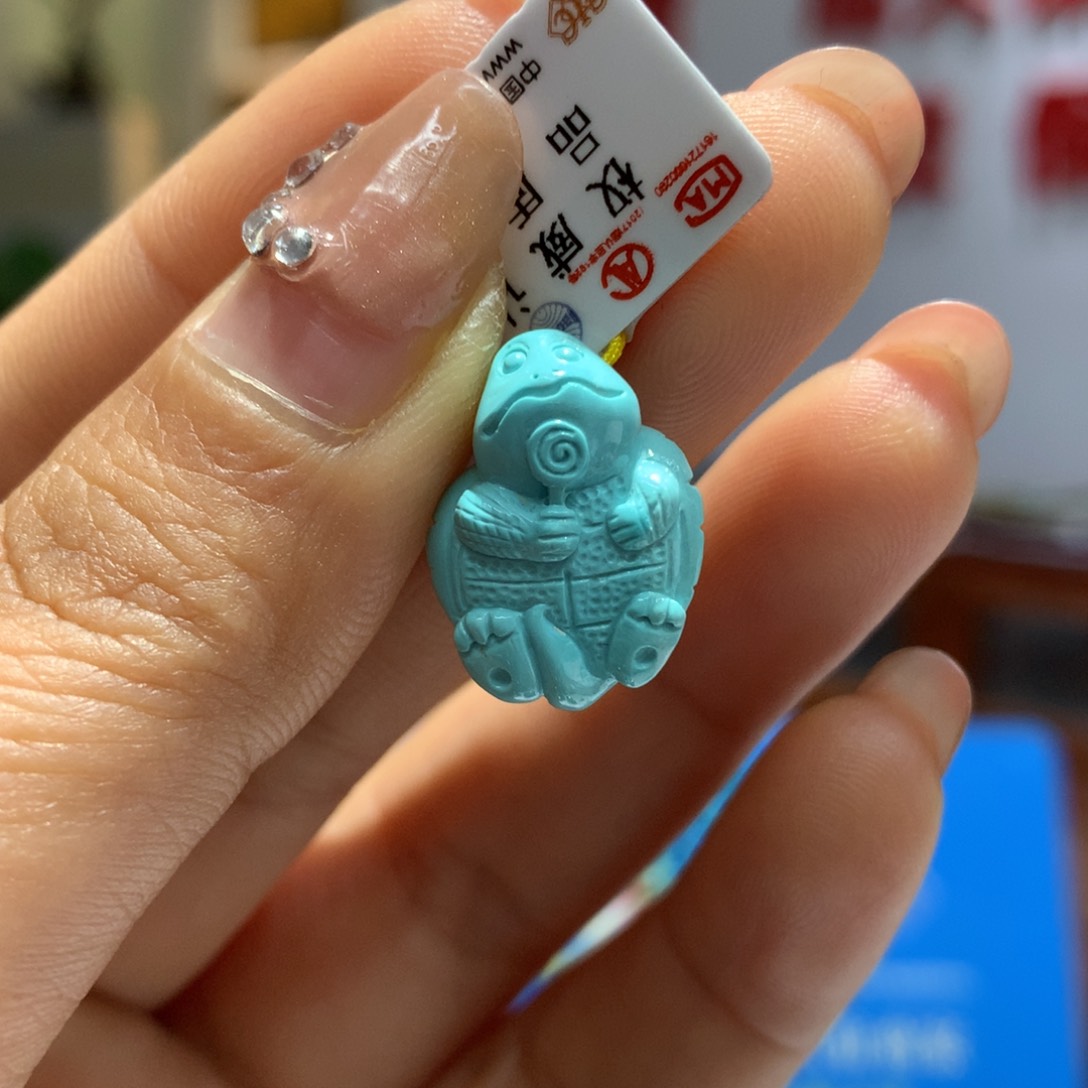 绿松石未镶嵌配饰