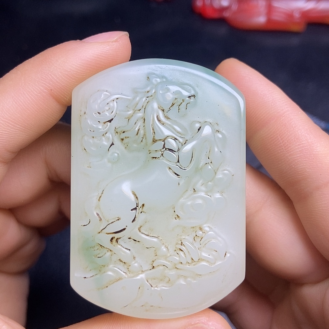 和田玉（糖玉）未镶嵌挂件