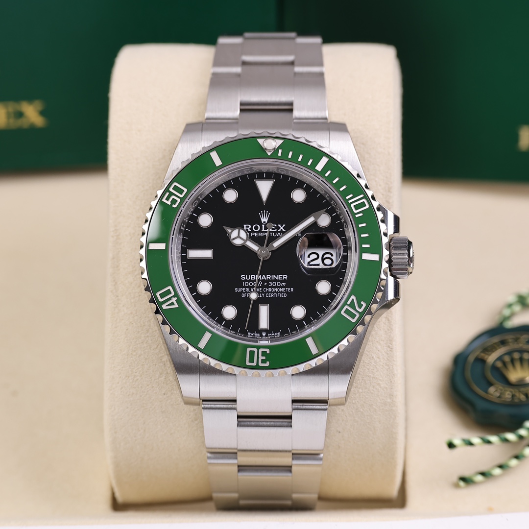 99新  99新 Rolex/劳力士 126610lv新款绿鬼 2025年3月保卡