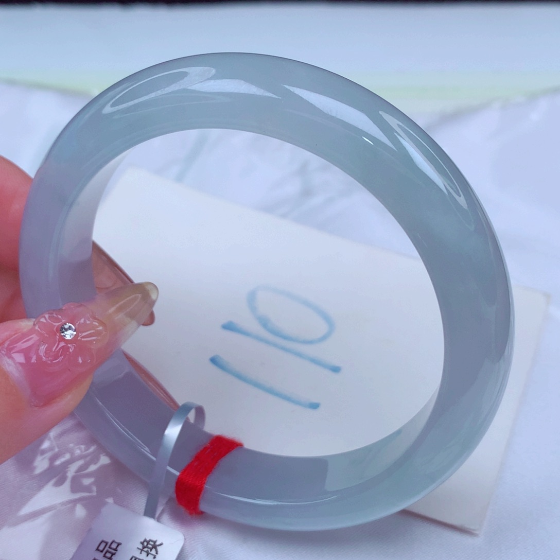 翡翠手镯未镶嵌天然缅甸翡翠A货手镯