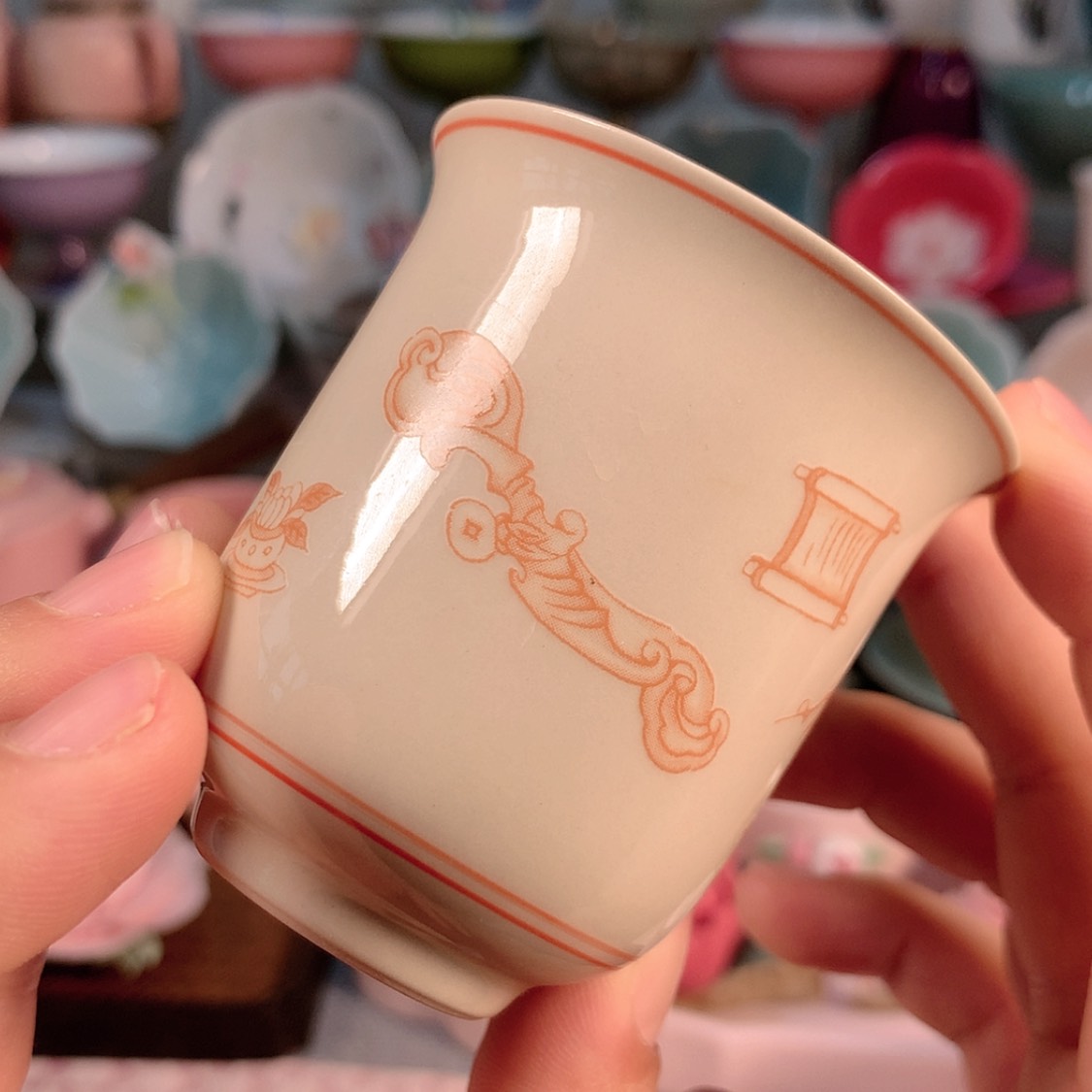【闪购商品】瓷片陶瓷手工茶具直播价格