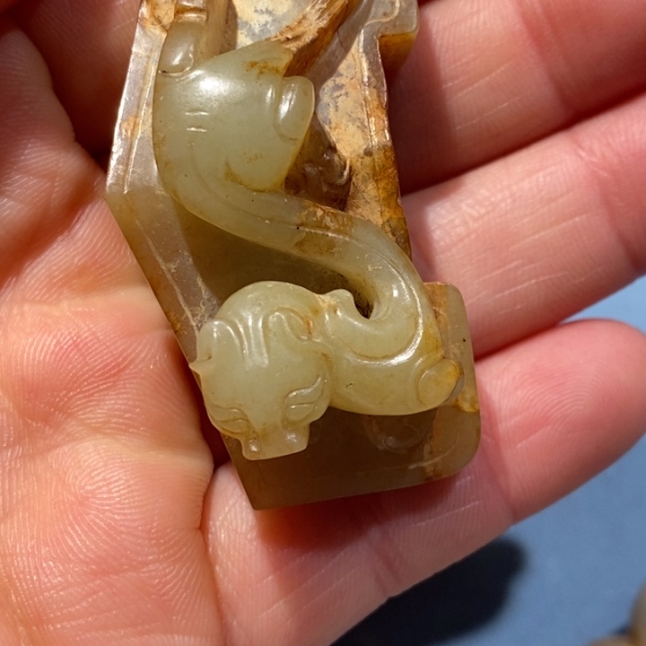 未镶嵌和田玉（糖玉）手链小**n