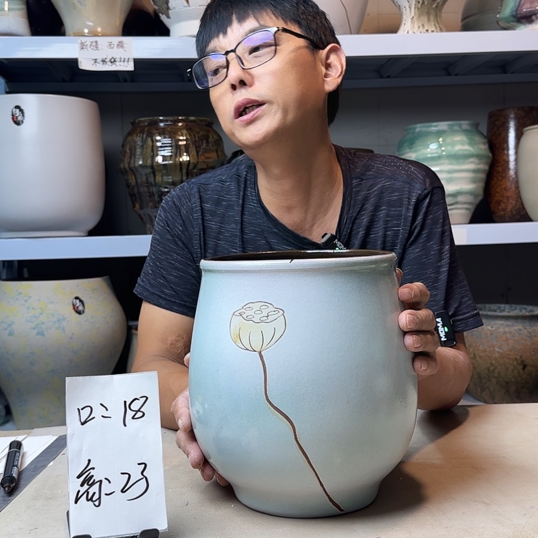 18@23 紫砂花盆尺寸