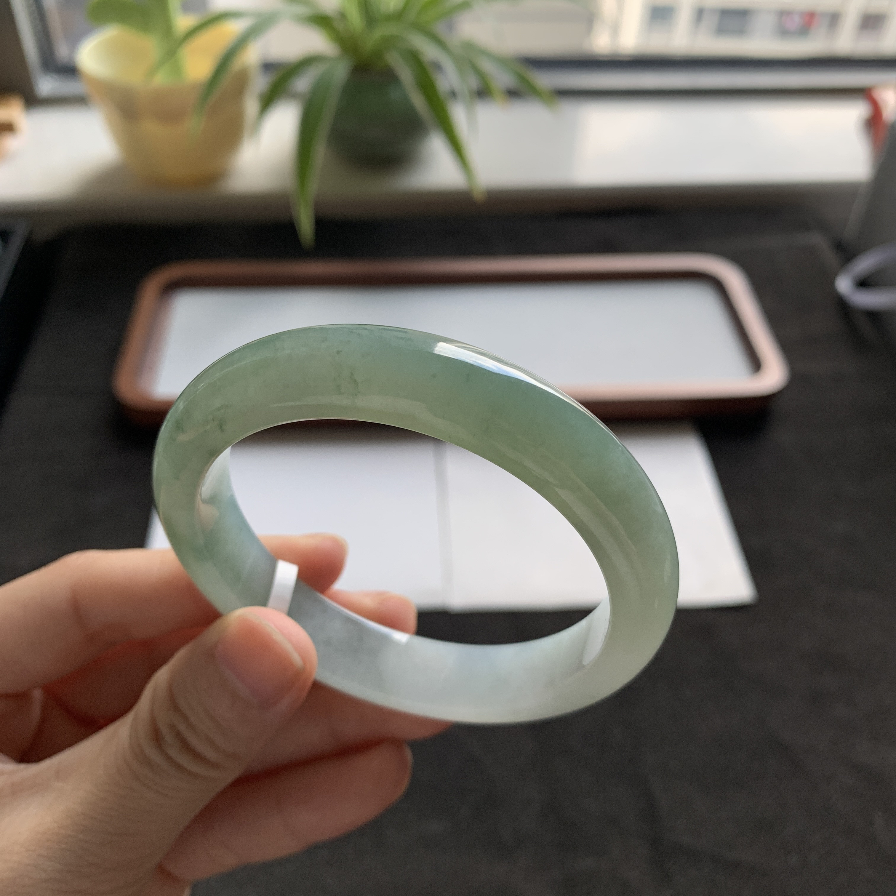 57圈口翡翠手镯R56738