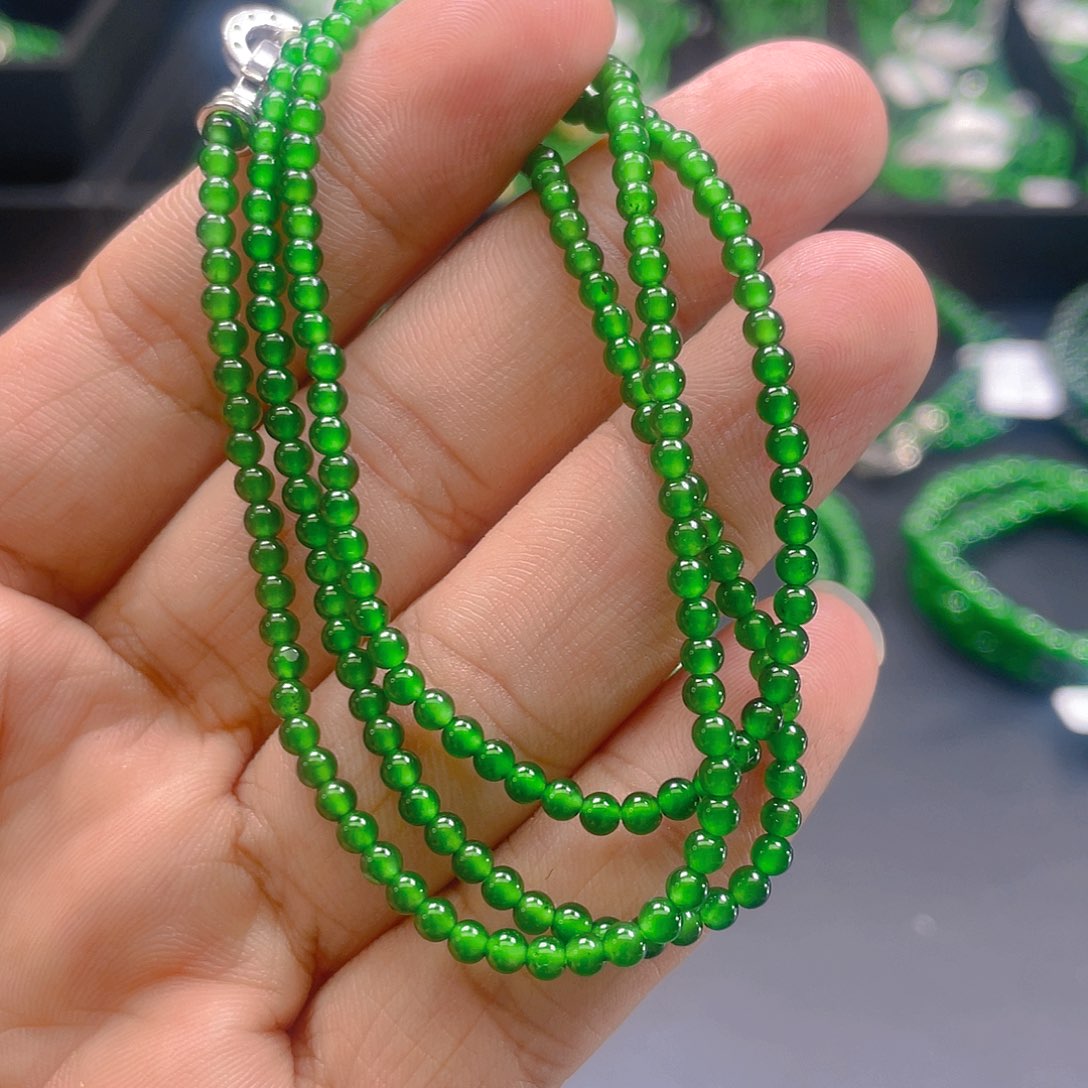 翡翠未镶嵌颈饰8888888888888