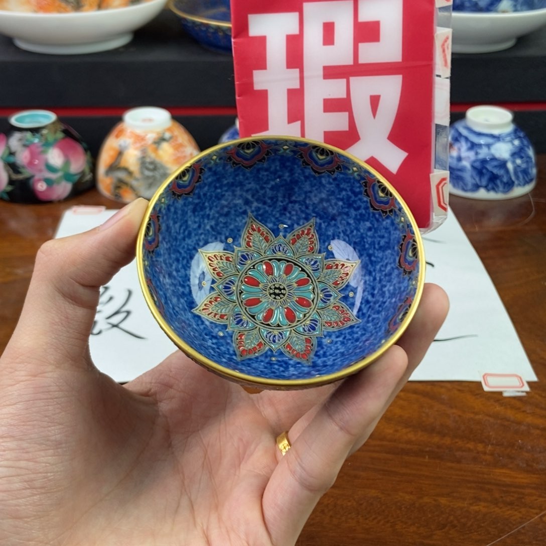 杯景德镇手绘陶瓷艺术