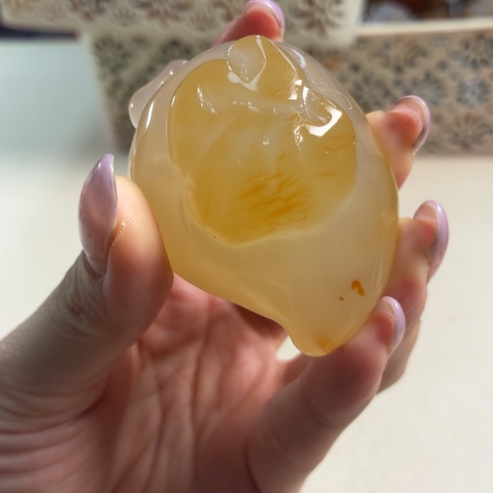 玛瑙/玉髓未镶嵌吊坠(不含链)