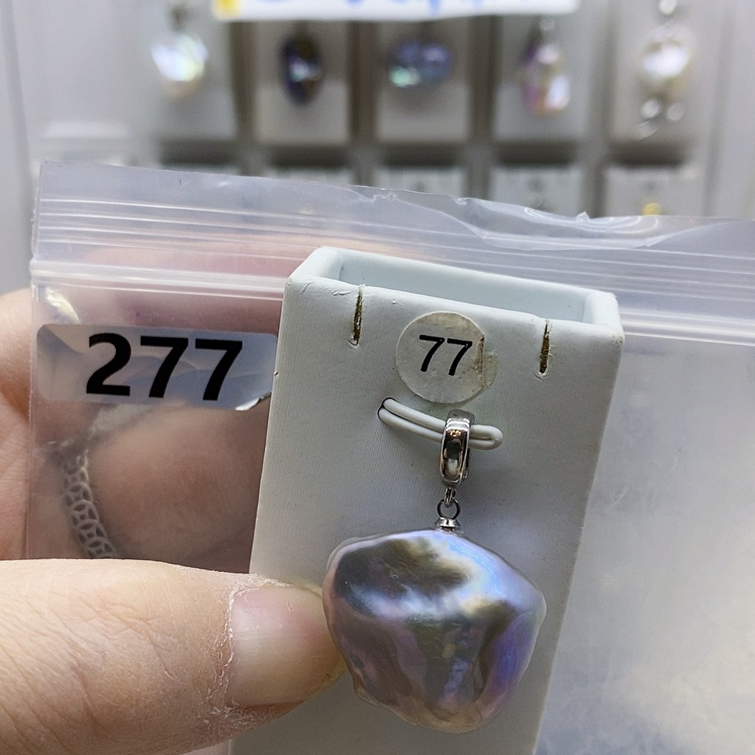 颈饰合金淡水珍珠