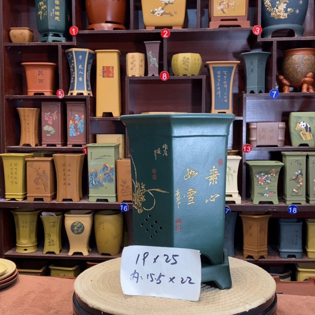 紫砂花盆紫砂艺术