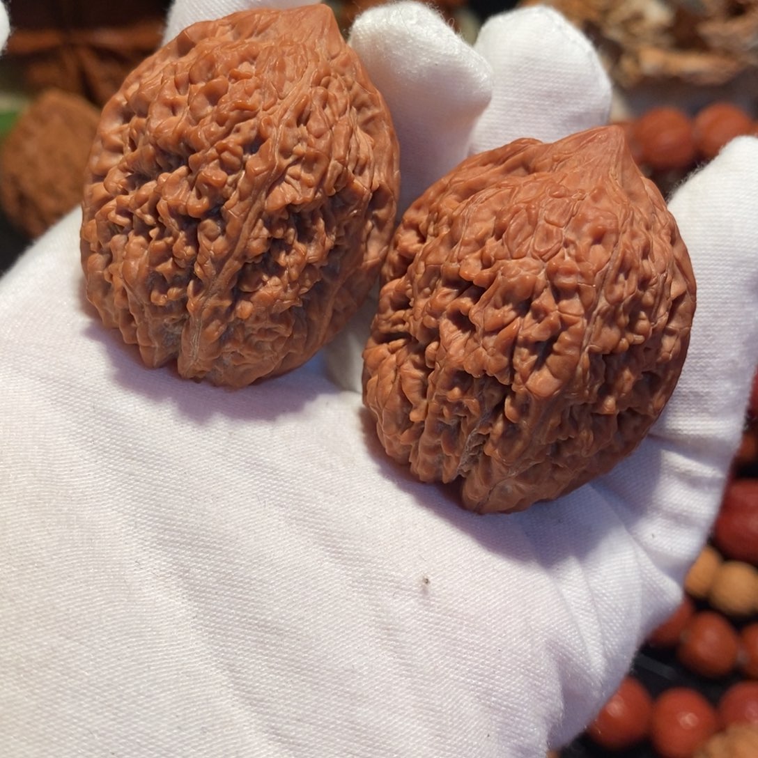 文玩核桃把件大蒜头全品