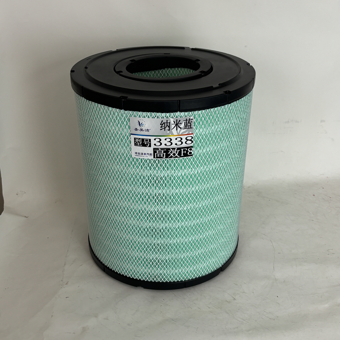 圣美洁PU3338空气滤芯适配五十铃巨咖劦马沃尔沃雷诺货车