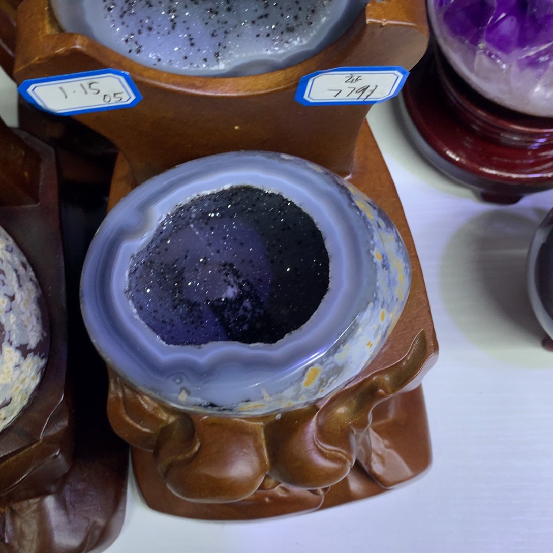 紫晶小葛聚宝盆未镶嵌