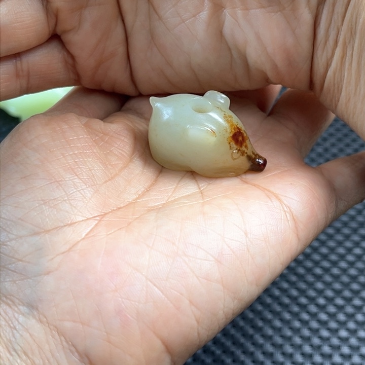 和田玉挂件未镶嵌视*