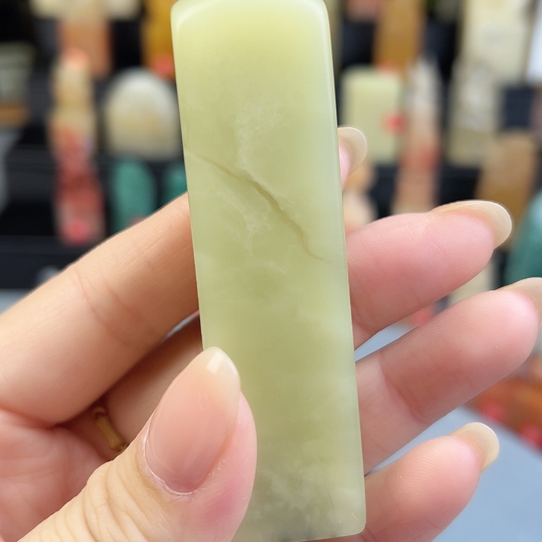 老挝石印石2×2×7.5包刻四字