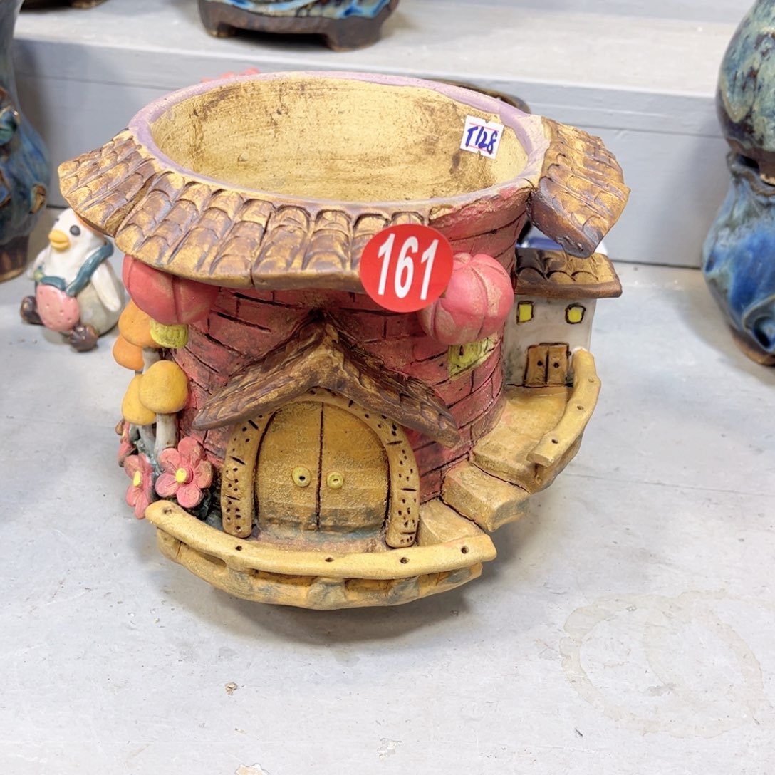 陶瓷微瑕161 号陶然花盆