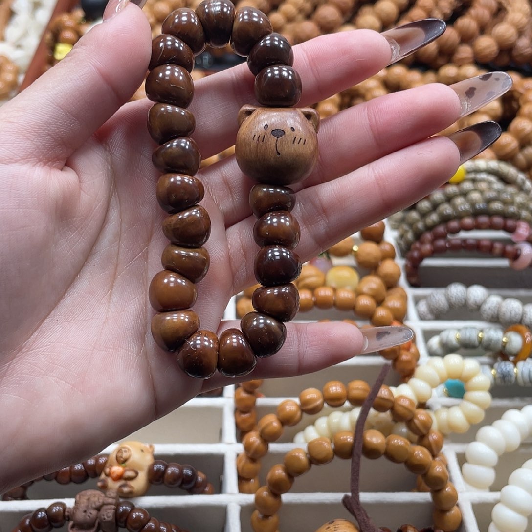 唏***吊坠猴头核桃库克卡12加熊头111111