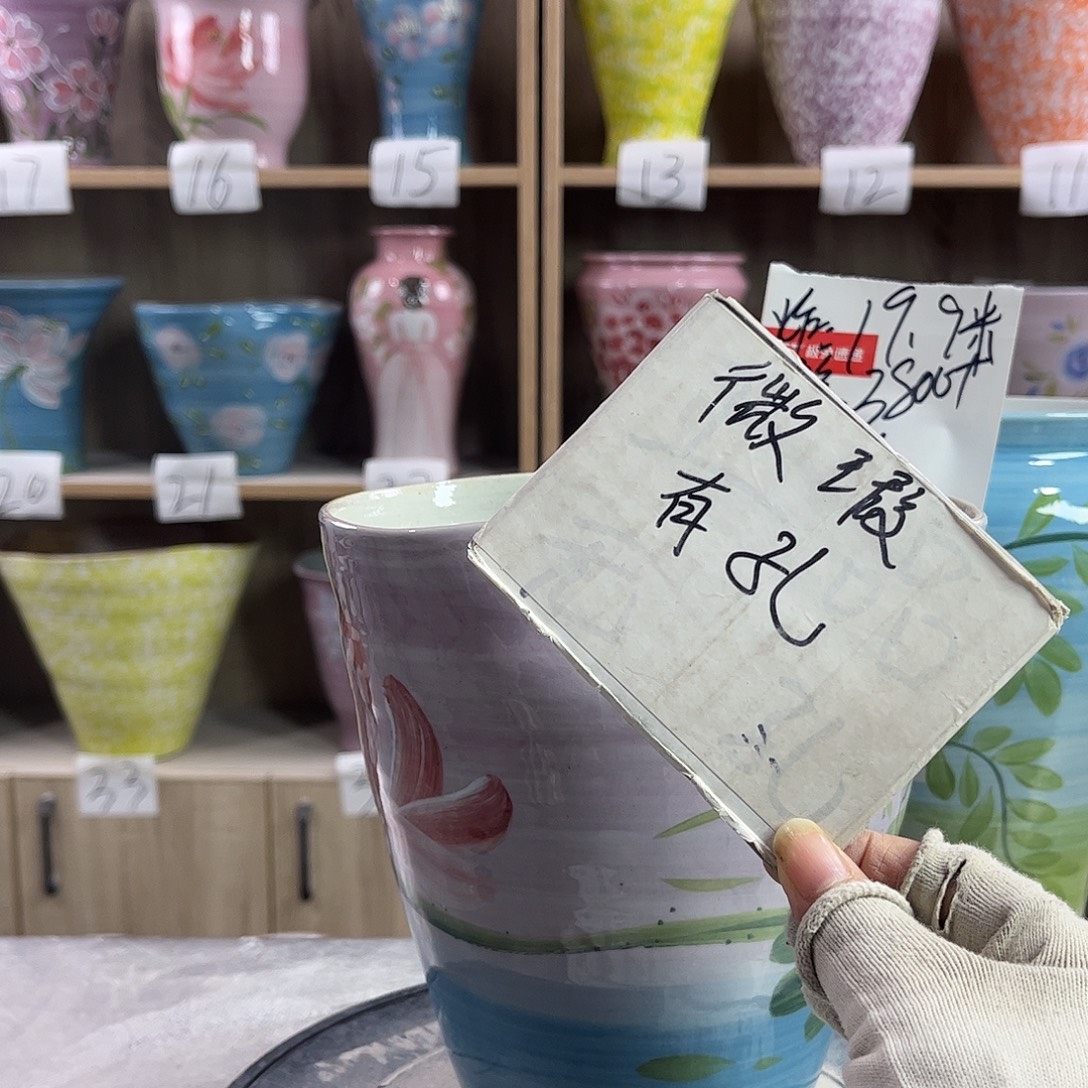 景德镇陶瓷花盆花盆