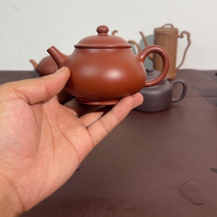 茶壶紫砂精工无瑕疵朱泥