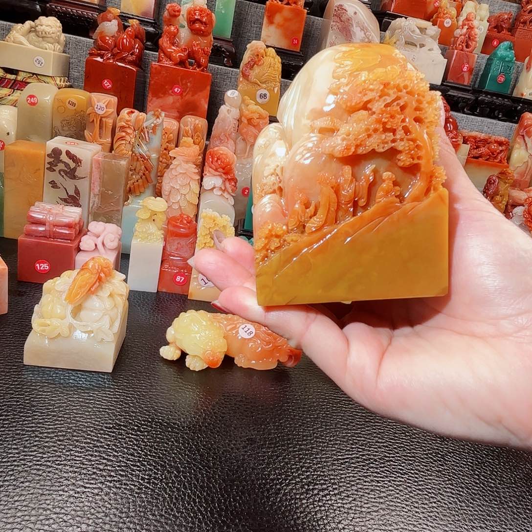 寿山石印石寿山石等