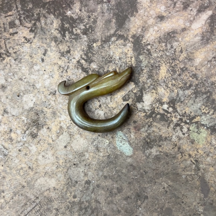 千***月和田玉（黄玉）未镶嵌挂件