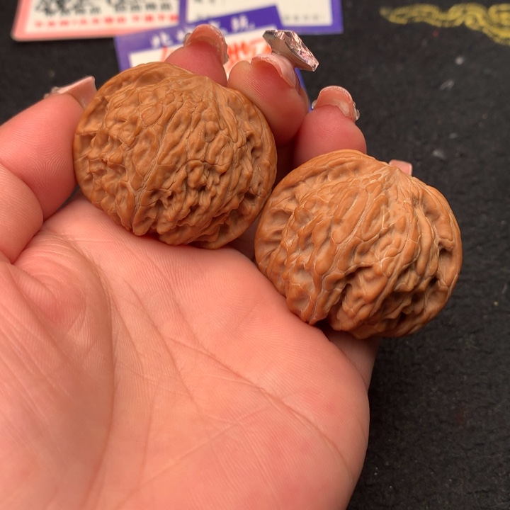 文玩核桃吊坠64号40磨盘全