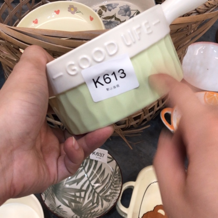 陶瓷微瑕盘碗碟介意勿拍个