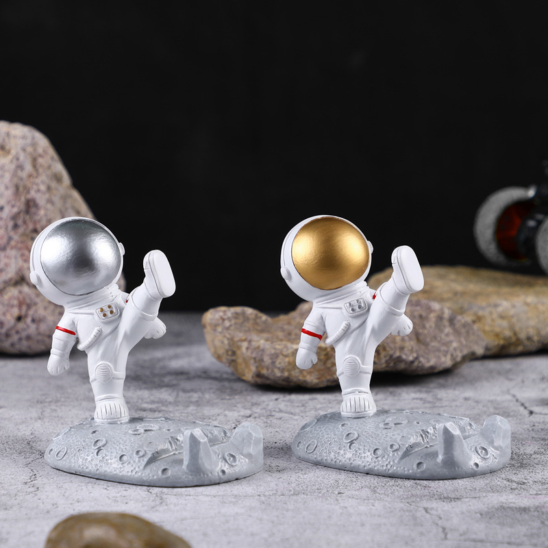 【直播小福利】创意太空人宇航员手机支架桌面小摆件儿童房间小礼物