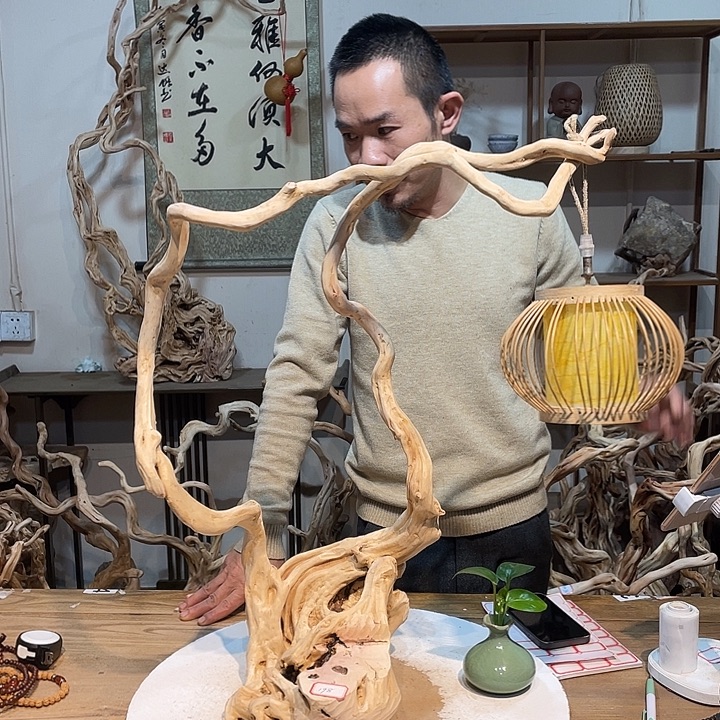 香榧木杜鹃根天然根艺4