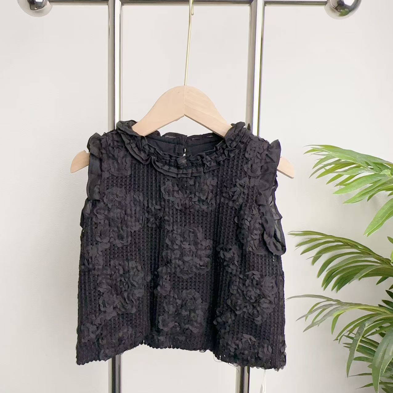 【G416】黑色背心B6-10