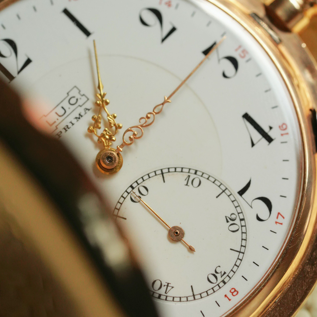 99新 Chopard/萧邦 萧邦LUC怀表 手动机械 55mm表径收藏价值极高 