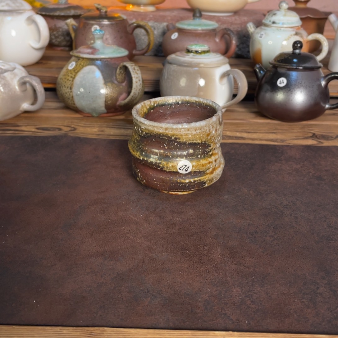 景德镇纯柴裸烧大竹节274