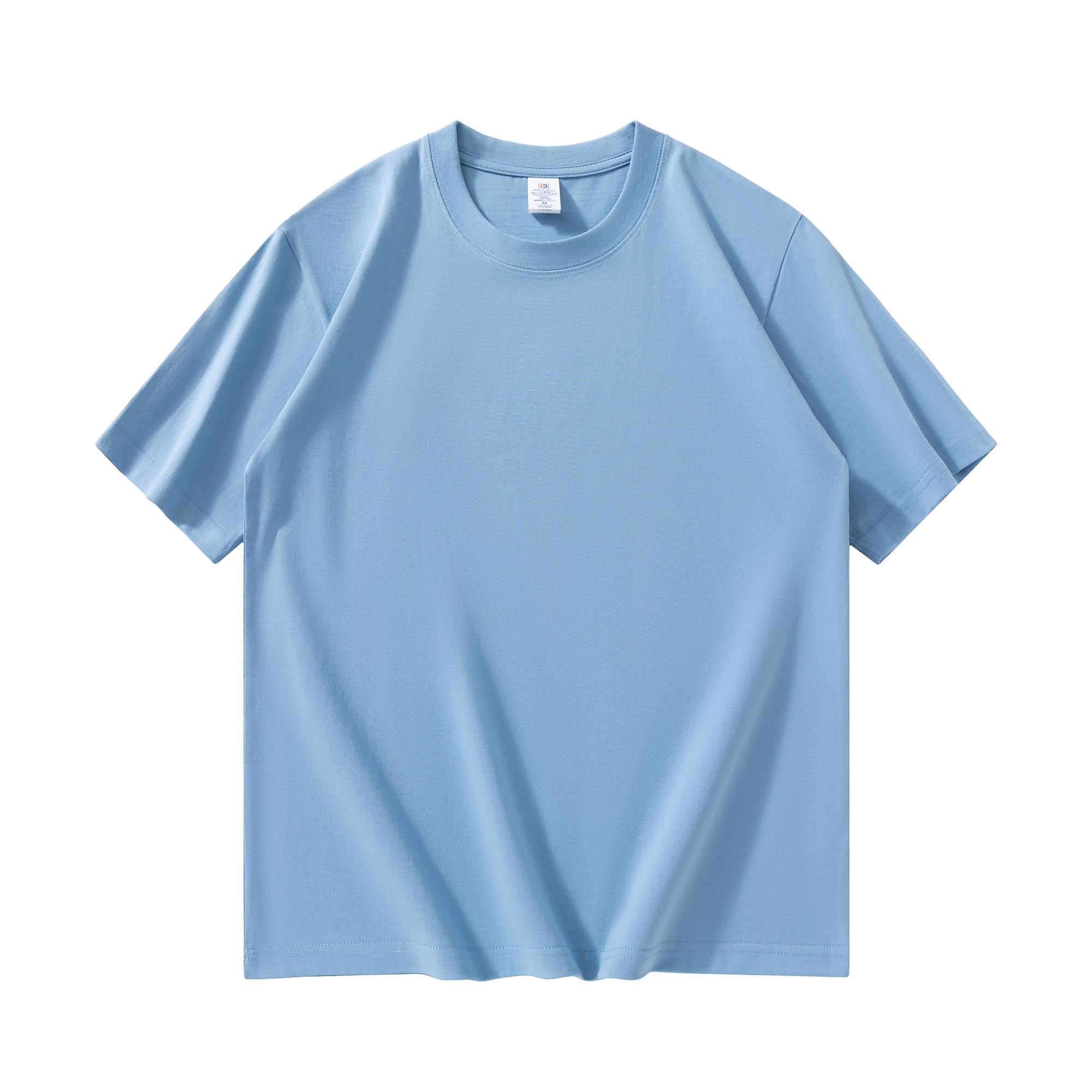 重磅圆领时尚运动短袖男士纯色冰感速干T恤半袖