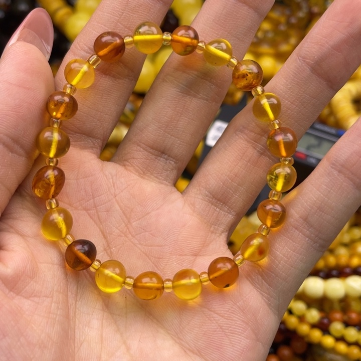 琥珀未镶嵌珠宝奇石