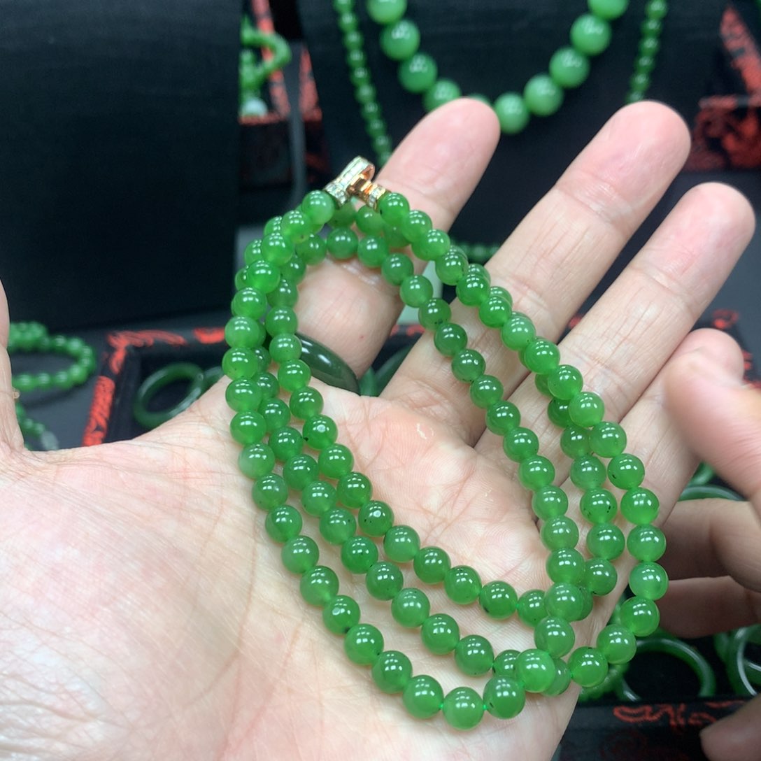 【闪购商品】和田玉长串未镶嵌