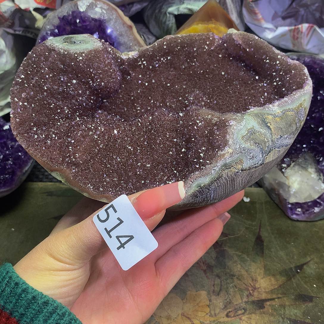 紫晶大型摆件（非配饰）未镶嵌