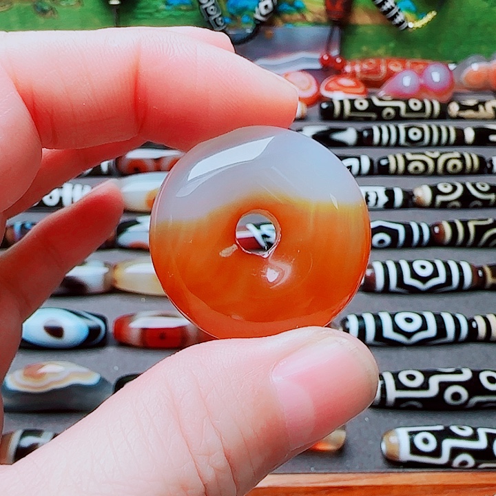 玛瑙/玉髓合金珠宝半成品